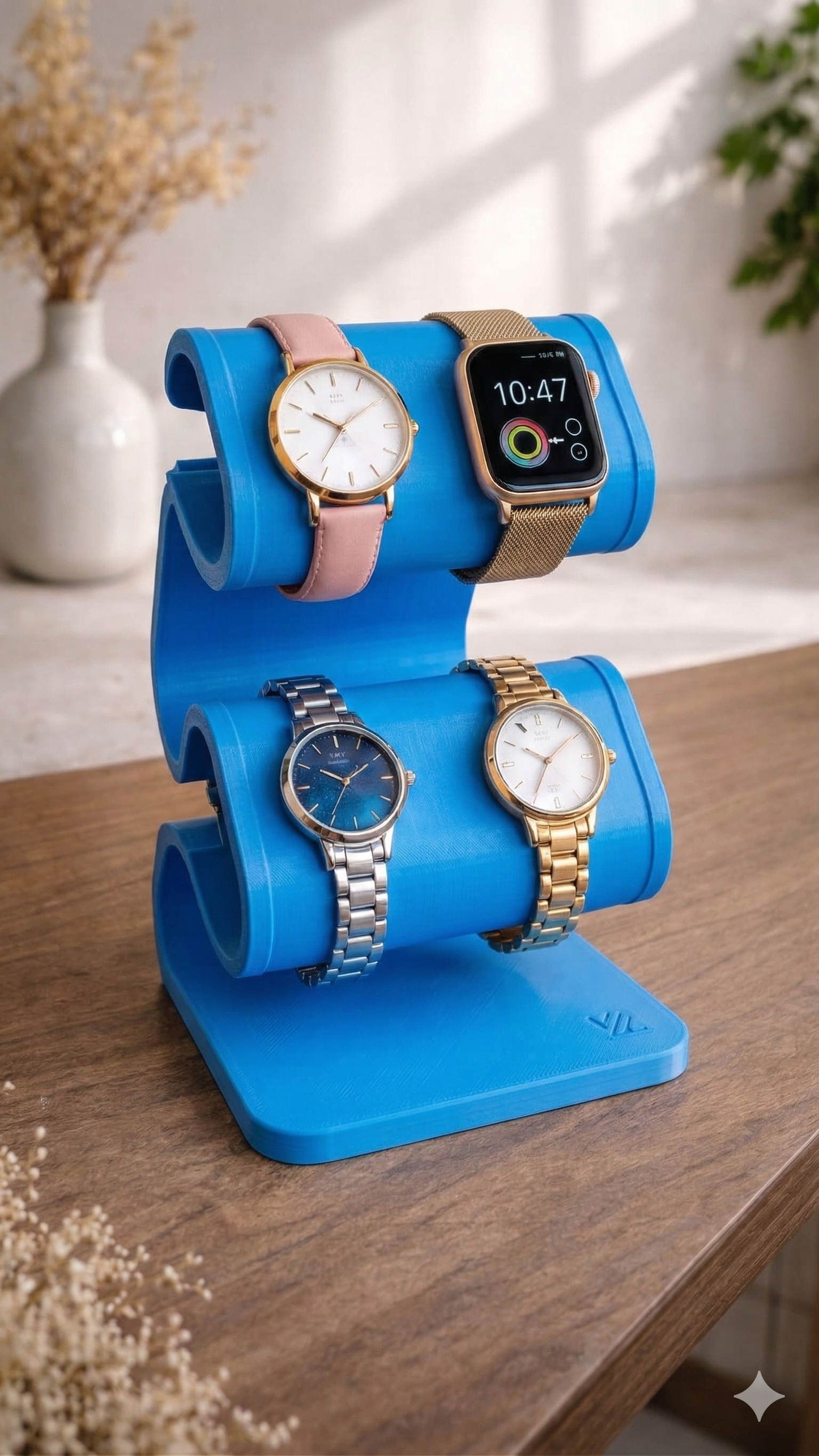 Modern 4’lü Saat Standı