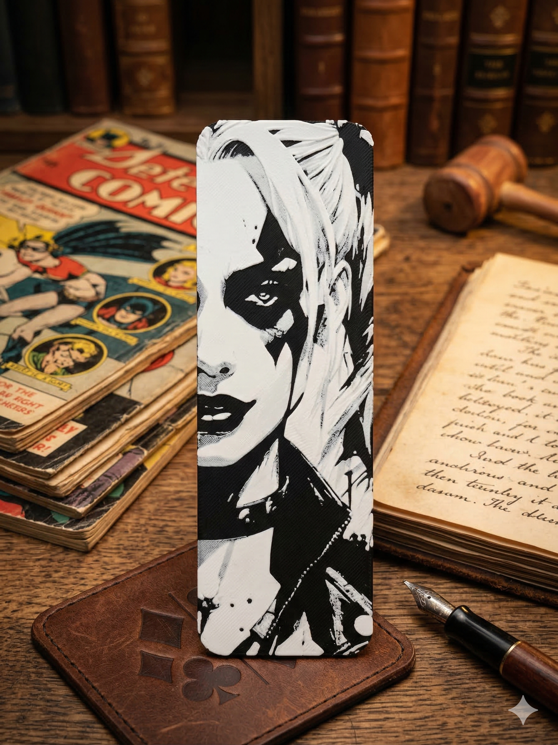 3'lü Kitap Ayracı Seti - Harley & Joker Özel Seri