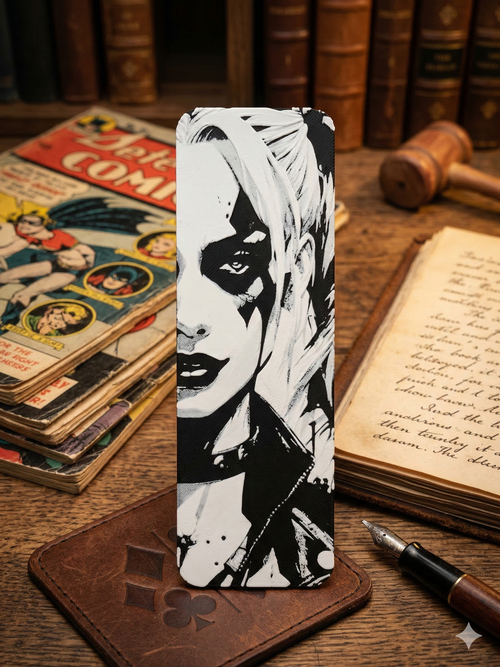 3'lü Kitap Ayracı Seti - Harley & Joker Özel Seri