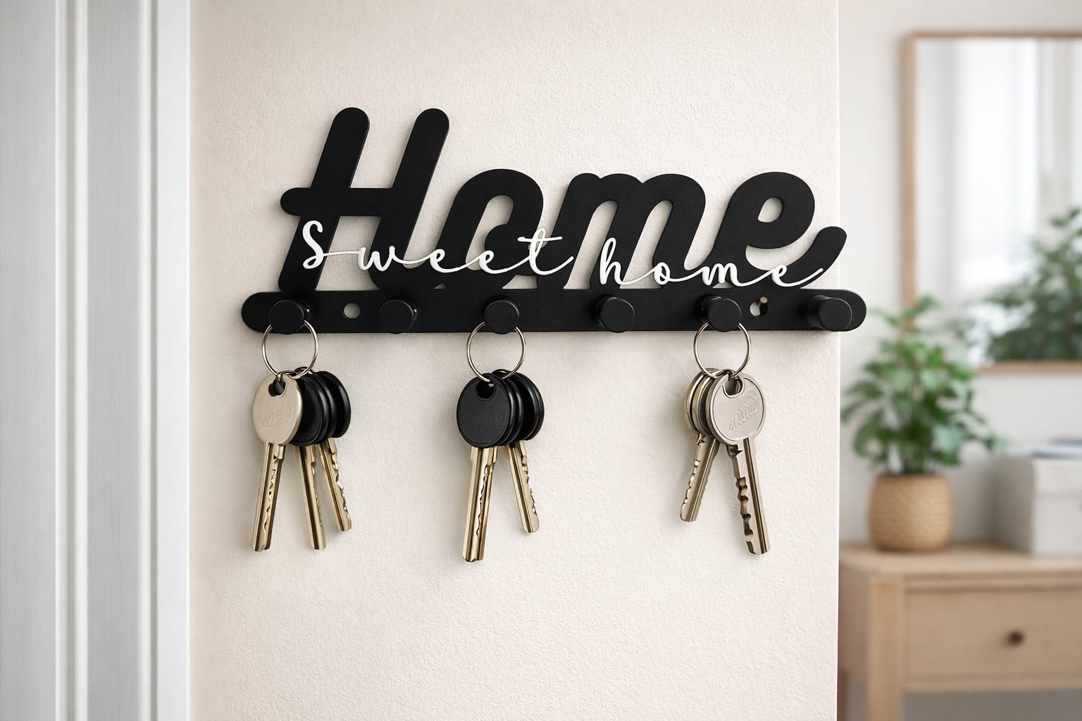 Sweet Home Duvar Anahtarlığı