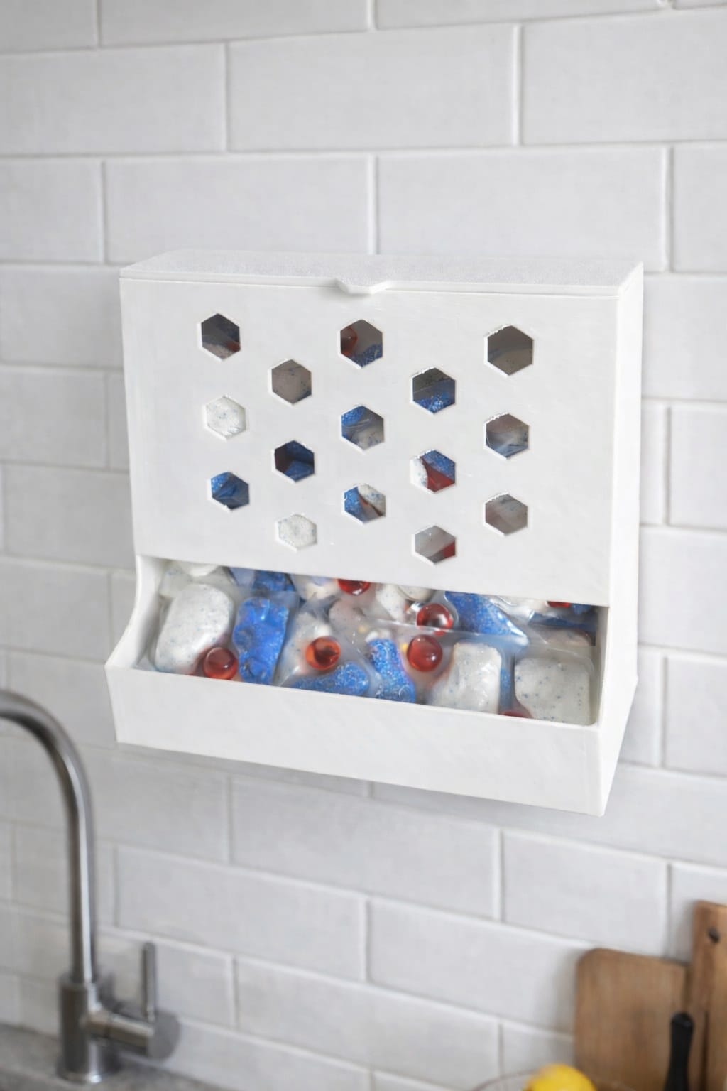 Hexagon Bulaşık Makinesi Kapsül Kutusu