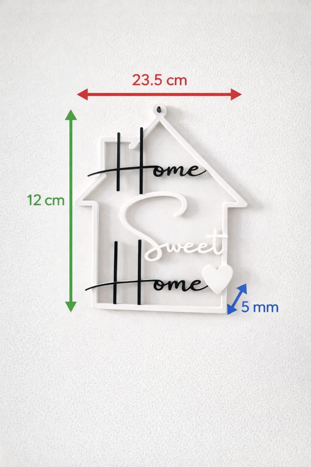 Home Sweet Home - Modern Duvar Dekoru